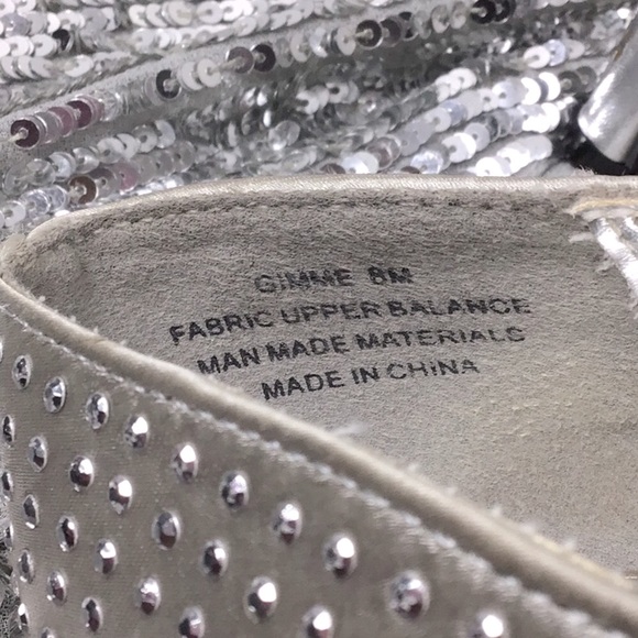 🤍 RAMPAGE ‘Gimme’ Silver Satin Rhinestone Peep Toe Platform Heels - Picture 2 of 10